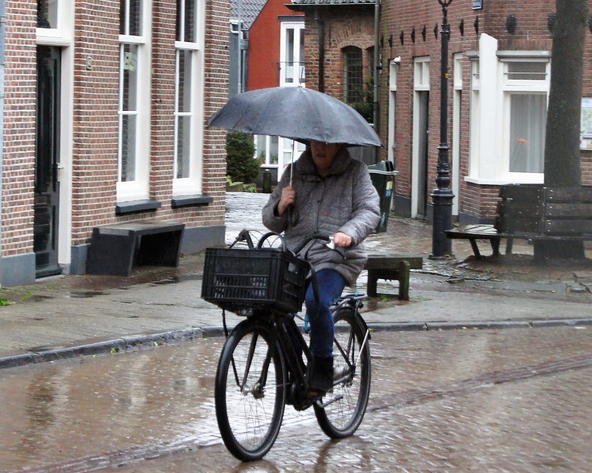 regen en wind